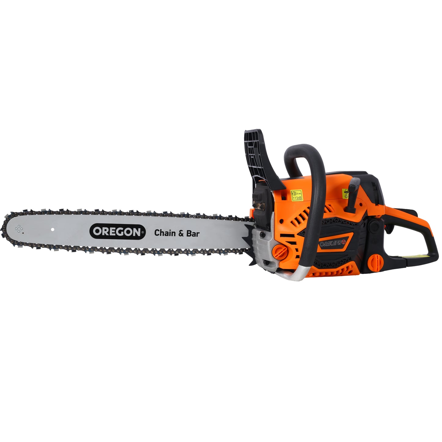 62CC Gas Powered Chainsaw, 20 Inch Oregon Chain&Bar 2-Cycle Petrol Handheld Cordless Chain Saw, Gasoline Gas Chainsaws for Tree Wood Cutting,WITH OREGON CHAIN&BAR,EPA compliant image 3