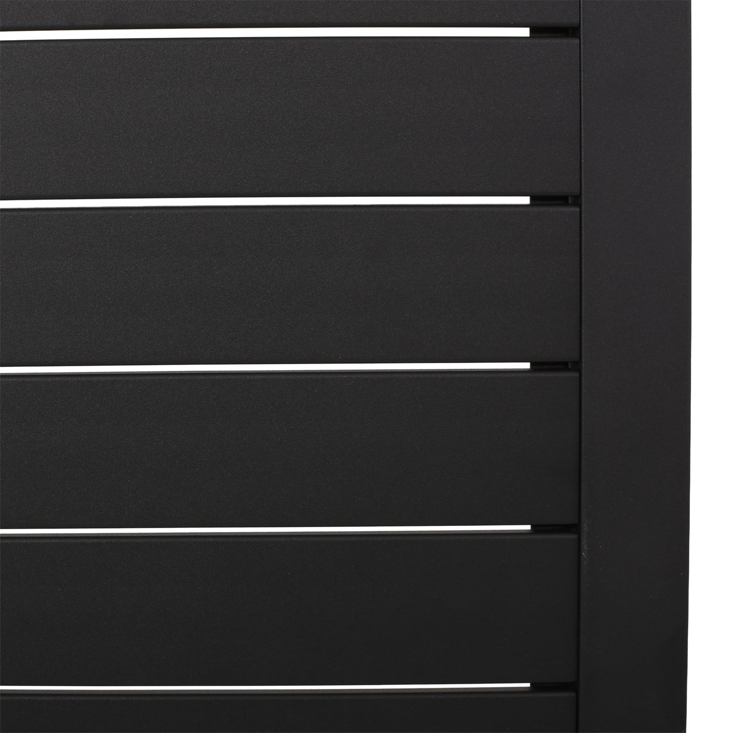 CAPE CORAL ALU C-SHAPED TABLE BLACK image 10