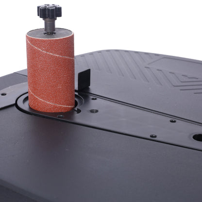 Vertical Oscillating Spindle Sander & Belt Sander, 2 IN 1 Combination Woodworking Machine image 12