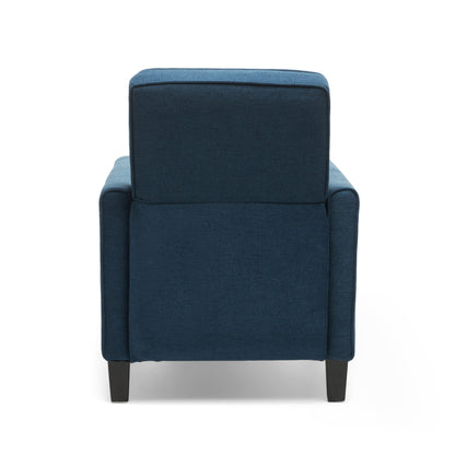 Navy Blue Fabric Push Back Chair for Elegant Home Décor(Old SKU:52422.00FDBL) image 10