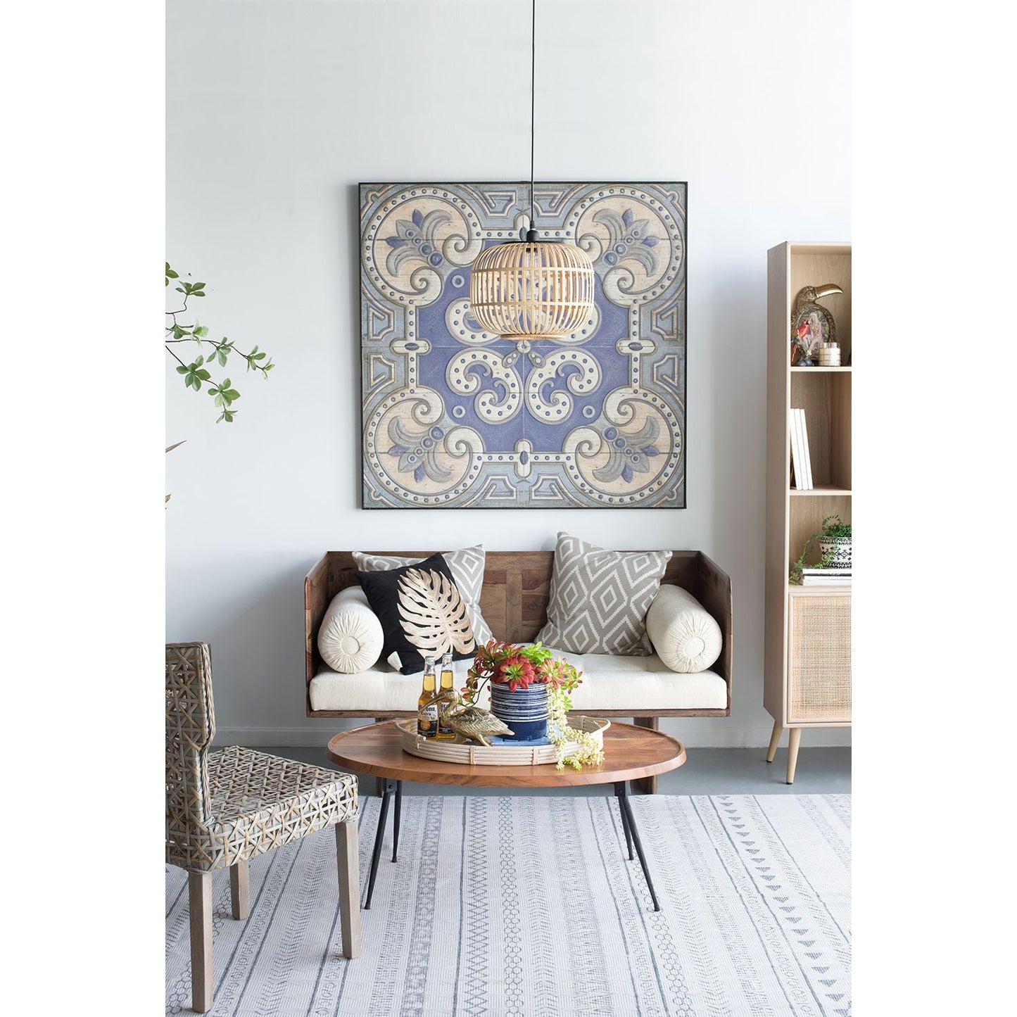 39x26x16" Oval Cofe Table image 8