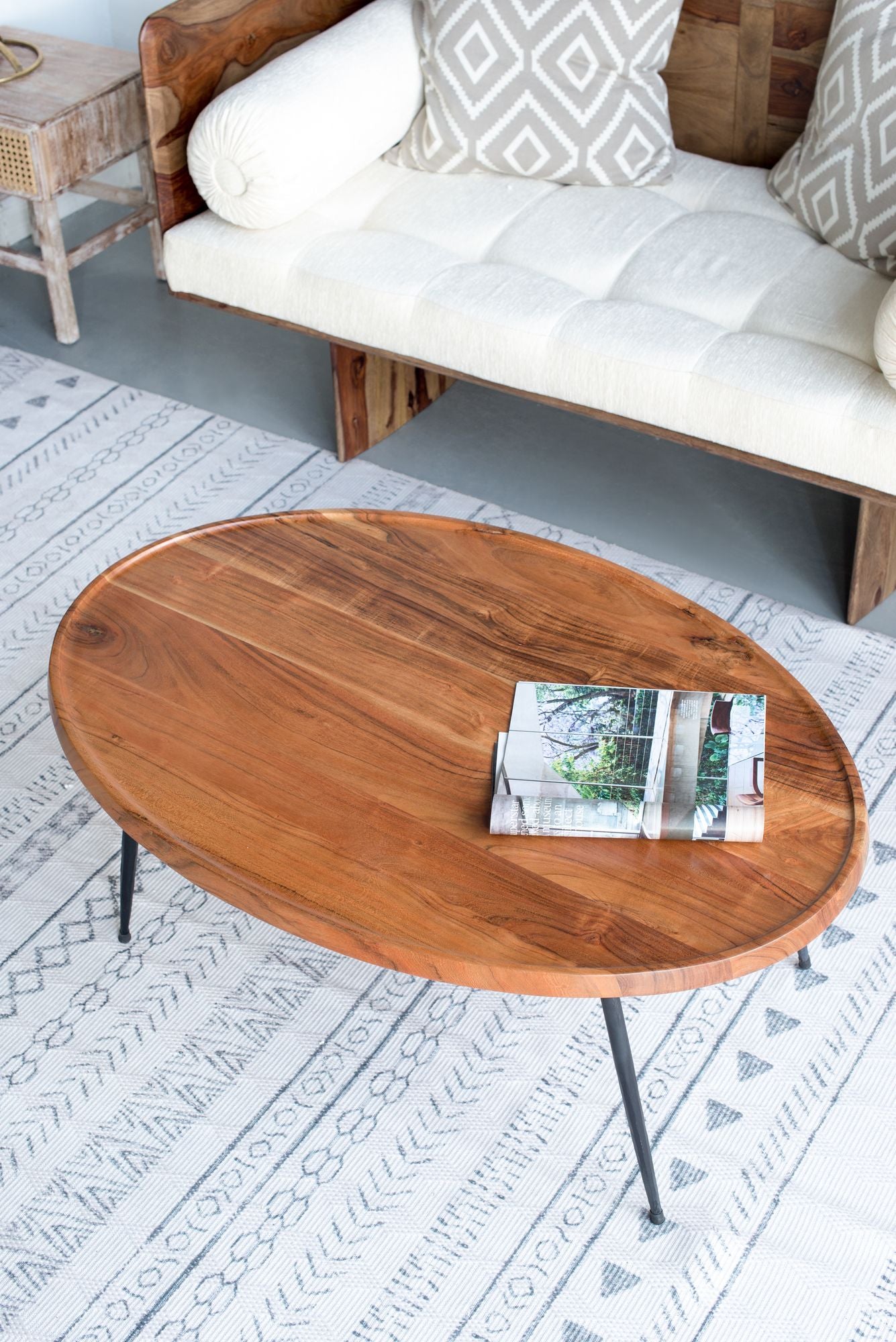 39x26x16" Oval Cofe Table image 12