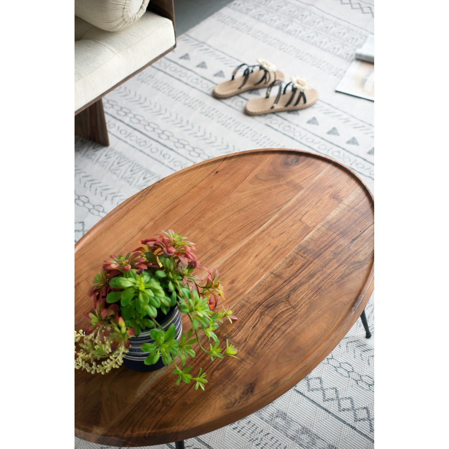 39x26x16" Oval Cofe Table image 13