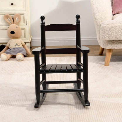Children's rocking oak chair- Indoor or Outdoor -Suitable for kids-Durable ESP image 2