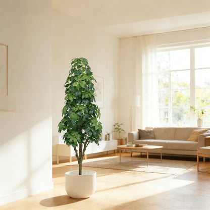 5.2FT Artificial Tree Realistic Faux Tree, Suitable for Indoor and Outdoor Decoration,1pc/set image 11