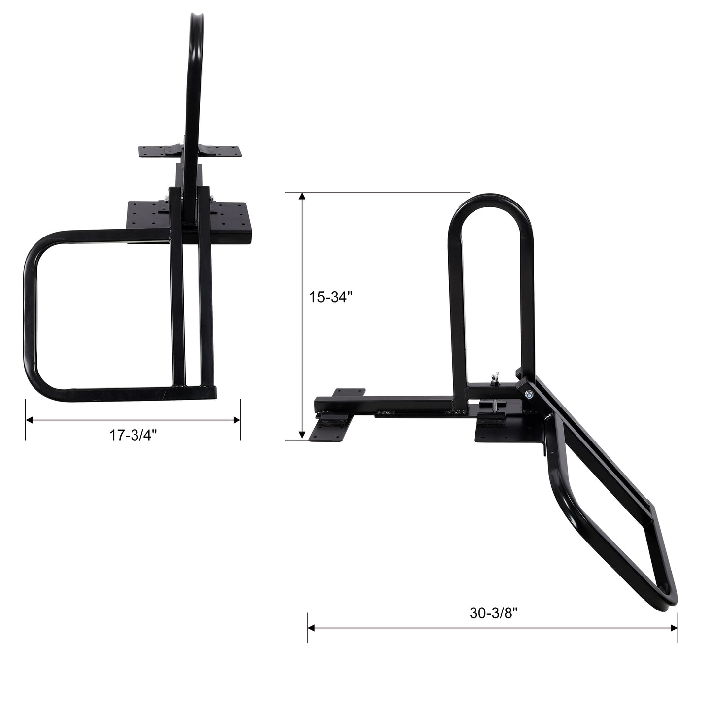 Foldable Pickup Truck Tailgate One-Step Ladder - Universal Fit. Drilling Hex Screws for Easy Install. Load Capacity: 300 LBS. Serves To Secure Items In Truck Bed image 12