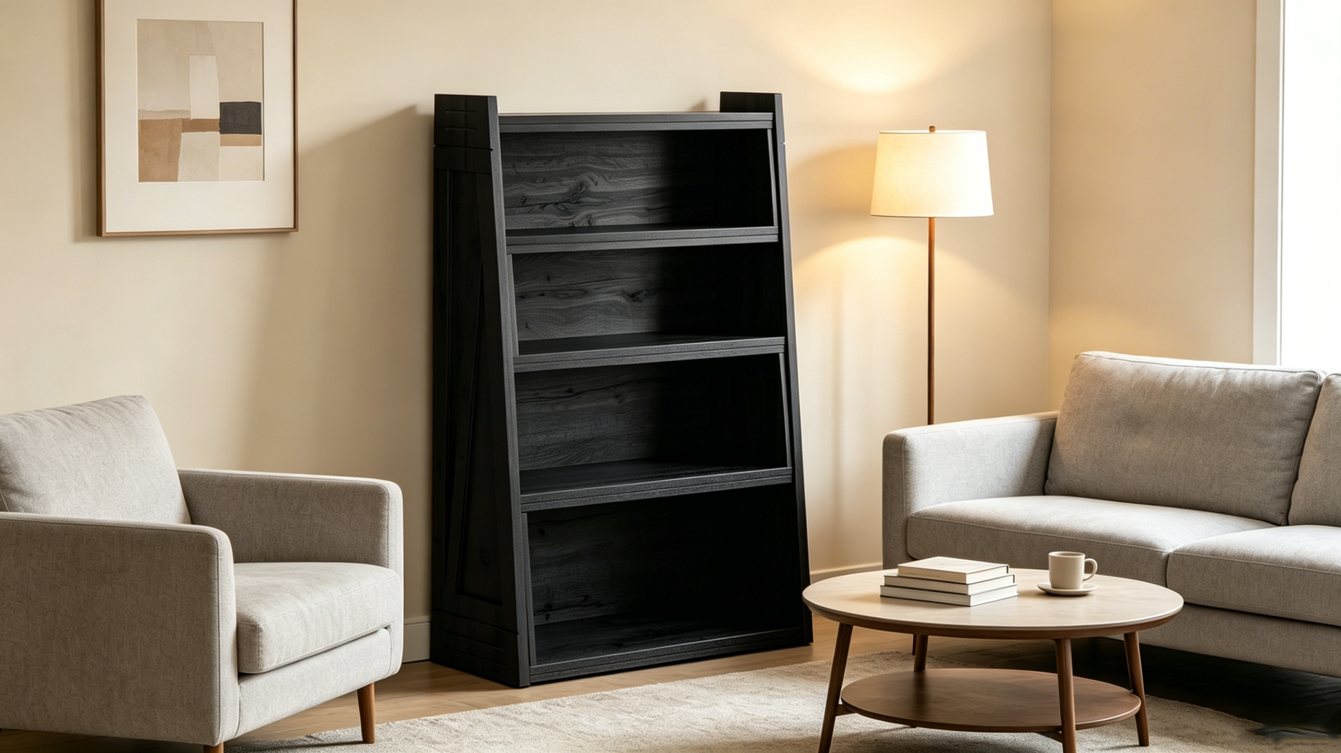 Foldable bookshelf image 3