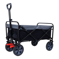 150L Heavy Duty Collapsible Wagon Cart for Garden Use
