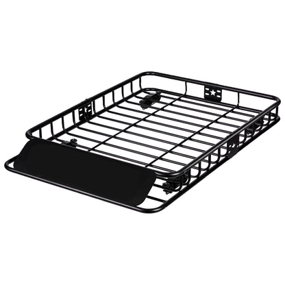Roof Rack Cargo Basket 200 LBS 51"x36"x5" for SUV Truck with Luggage Bag image 4