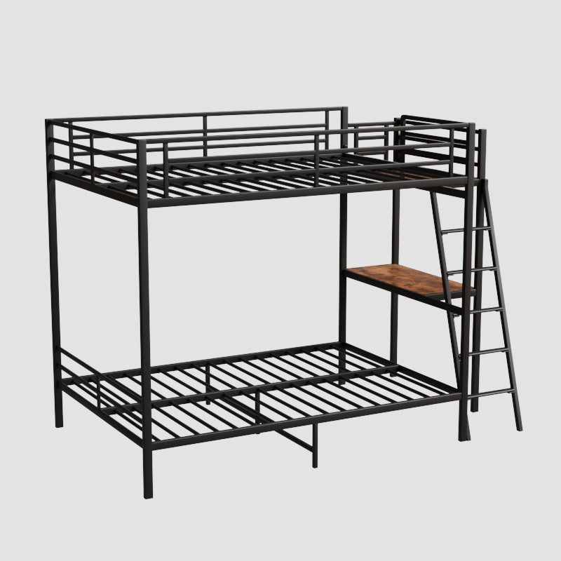 Black full size bunk bed image 4