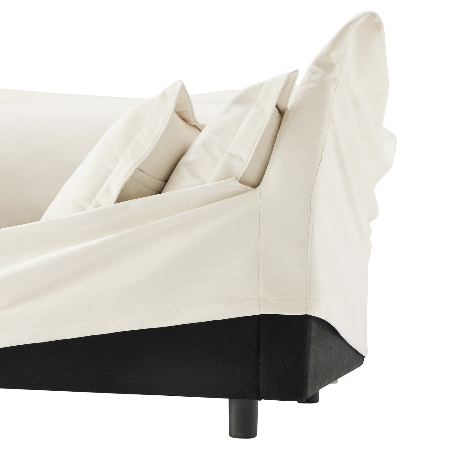 Koala Sofa LSF W/1 Pillow -Cream image 7