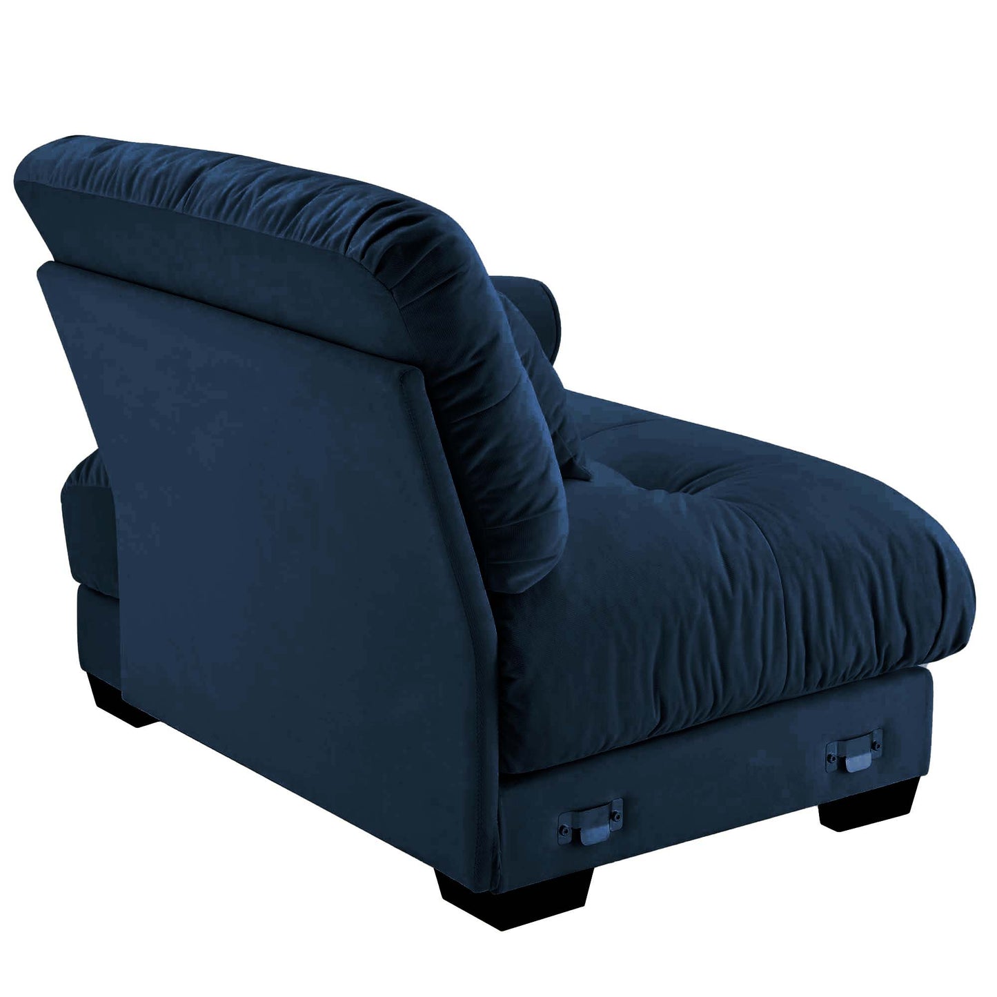 Milano Sofa RSF W/3 pillows - blue image 3