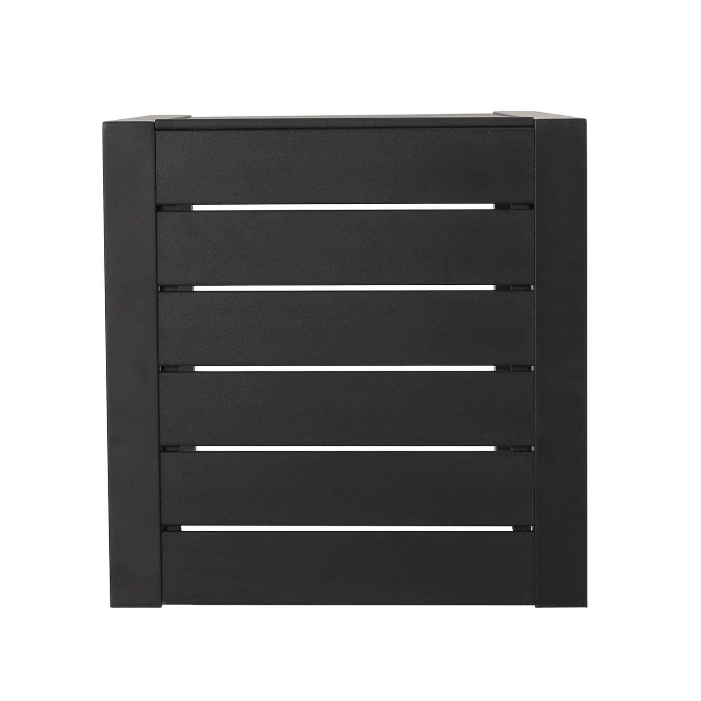CAPE CORAL ALU C-SHAPED TABLE BLACK image 8