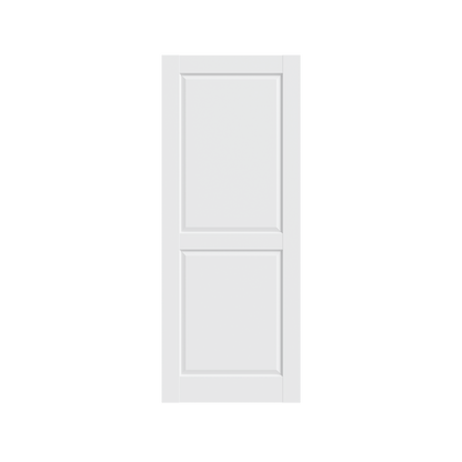 32" X 80"2-Panel Slab Door,French Interior Door Paintable MDF Door Panel,Pre-Assembled Panel for Closet Pantry Bedroom Livingroom Study Office,White image 12