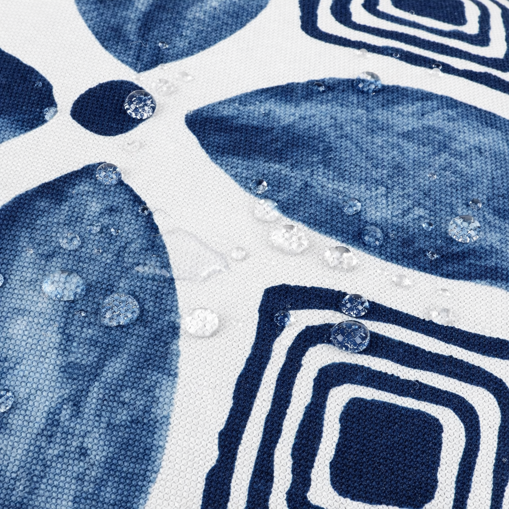 SAME ASW419P464783Outdoor Patio Chair Cushions, Water-Repellent U-Shape Thick Foam Seat Cushions with Ties, 17"x16"x2" All-Weather Cushions for Garden, Patio & Dining Chairs (Set of 4)-Soft Slate Blue image 7