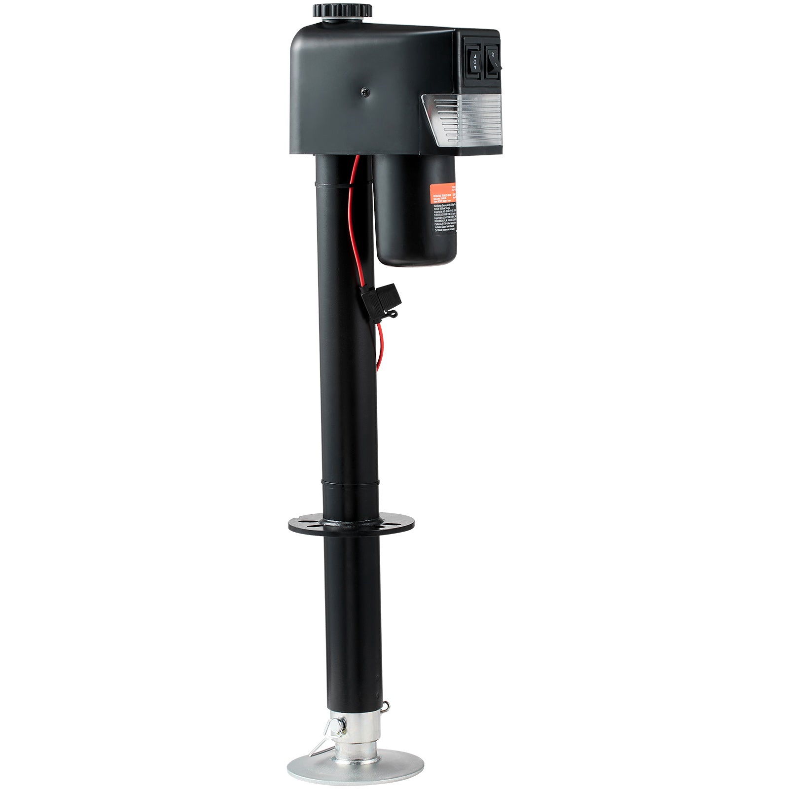 Electric Trailer Jack, Power Tongue Jack Weight Capacity 3500 lbs, 9.84"-33.85" Electric Tongue Jack with Waterproof Cover for Lifting RV Trailer, Horse Trailer, Utility Trailer, Yacht Trailer image 8