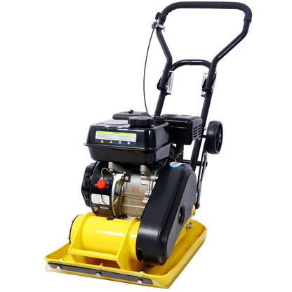 7.0HP 5500VPM MAX Gas Vibration Compaction Force 20 x 14 inch Plate Compactor w/Built-in Wheel,EPA compliant image 7