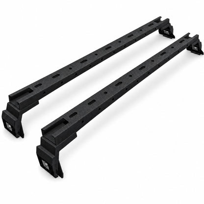 2PCS 400 LBS Roof Rack Cross Bars Compatible For 2007-2026 Jeep Wrangler JK JKU / JL JLU Unlimited & Gladiator JT Hardtop, Roof Rail Crossbars Cargo Carrier Rooftop Luggage image 4