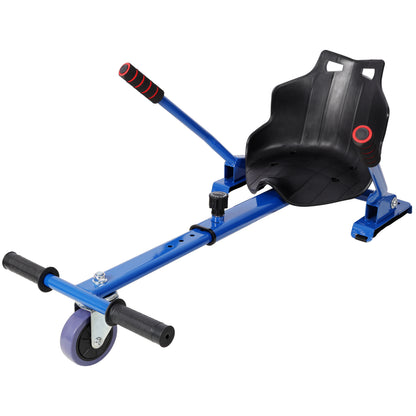 Hoverboard Seat Attachment Go-Kart,Fits 6.5" 8"10" Hoverboards,Sturdy Adjustable Off-Road Frame,Hover Cart for Family Fun,not include Hoverboard,Blue image 5