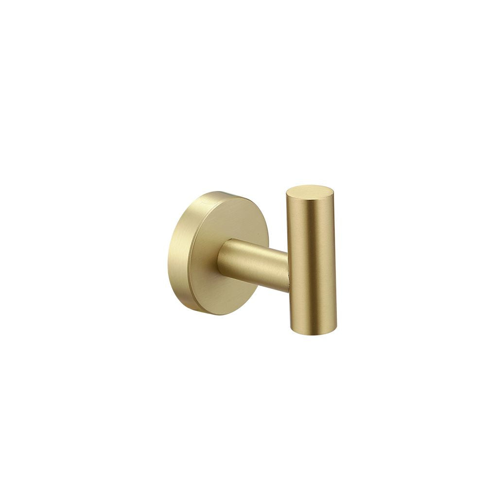 4-Pieces Brushed Nickel Gold Bathroom Accessories Set, Stainless Steel Bathroom Hardware Set, Bath Towel Bar Set, Towel  image 1