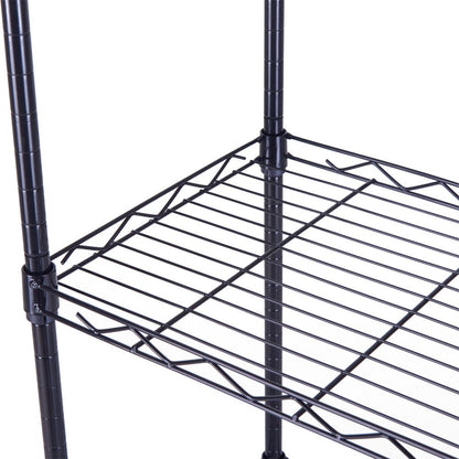 4-Tier Wire Shelving Unit Metal Storage Rack image 17