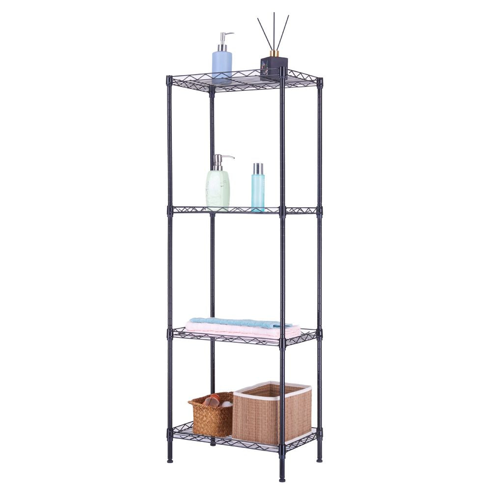 4-Tier Wire Shelving Unit Metal Storage Rack - Package Contents