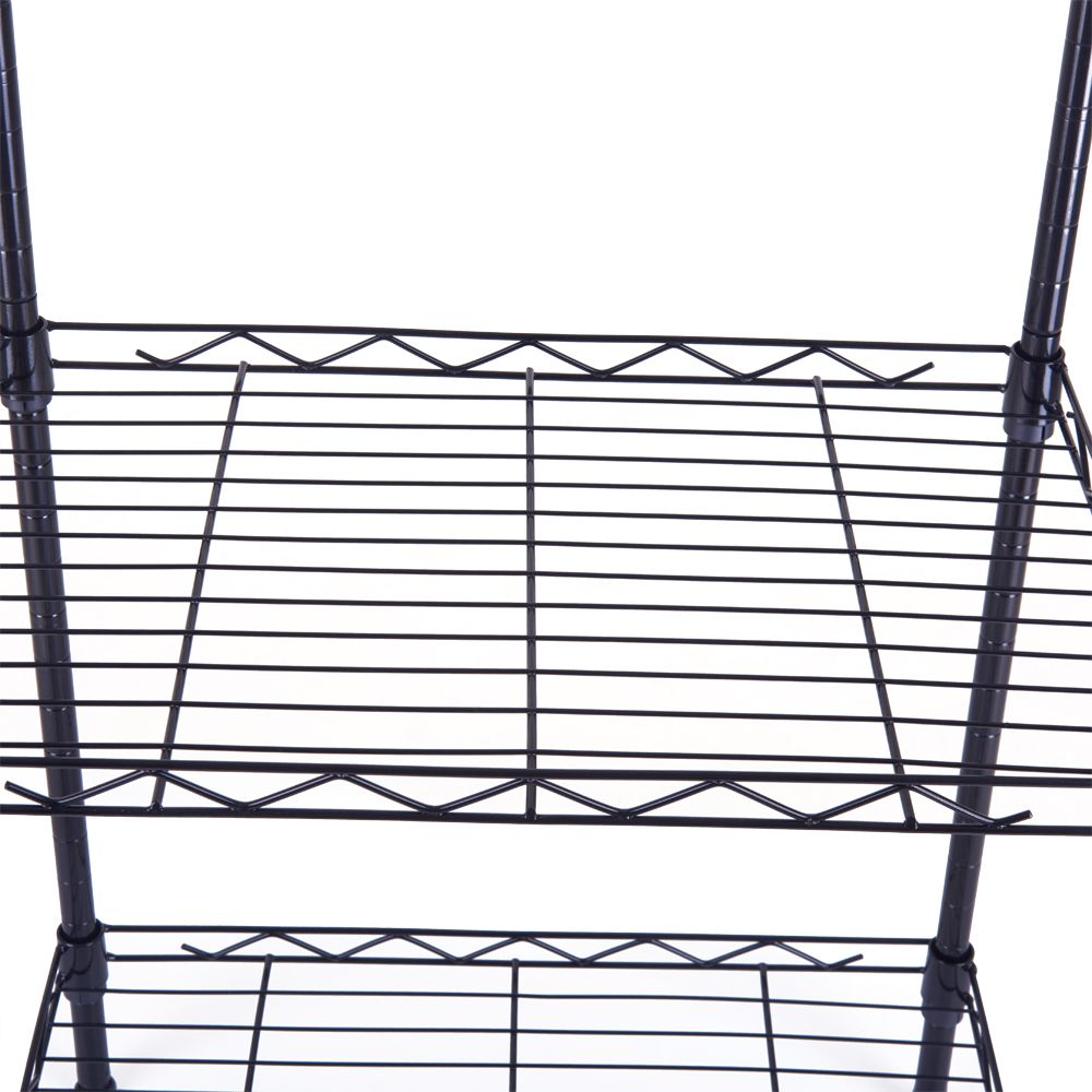 4-Tier Wire Shelving Unit Metal Storage Rack image 15