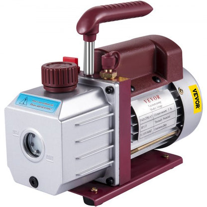 VEVOR HVAC Vacuum Pump, 3.5 to 12 CFM Rotary Vane Air Condit 4.5 CFM / 240W