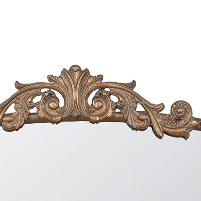 40" x 31" Classic Design Gold Arch Mirror and Baroque Inspired Frame for Living Room Bathrrom Enterway Console image 14