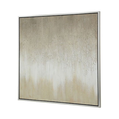 40" x 40" Golden Sunshine Framed Hand-painted Canvas Print Wall Art, Wall Decor for Living Room Bedrrom Entryway Office image 8