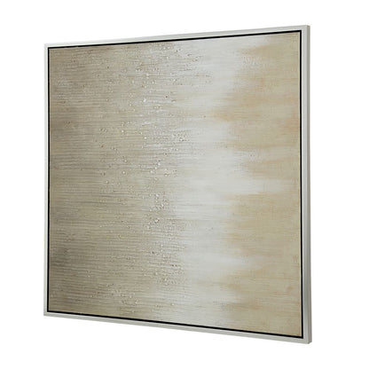 40" x 40" Golden Sunshine Framed Hand-painted Canvas Print Wall Art, Wall Decor for Living Room Bedrrom Entryway Office image 9