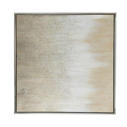 40" x 40" Golden Sunshine Framed Hand-painted Canvas Print Wall Art, Wall Decor for Living Room Bedrrom Entryway Office image 4