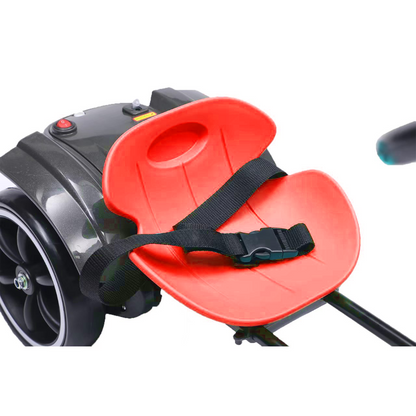 12V electric Kids Pedal Go Kart, Folder Go Kart, Outdoor Ride on Toy with Adjustable Seat, 4 Non-Slip EVA Wheels for Boys and Girls Aged 3-6 Years Old, Red image 8