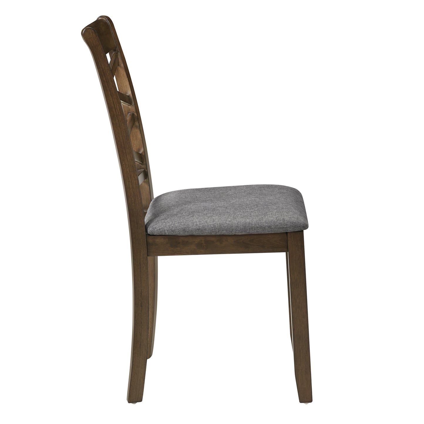 Dining Chairs Only, Wooden Dining Chairs Set of 4, Kitchen Chair with Padded Seat, Upholstered Side Chair for Dining Room, Living Room, Walnut image 10