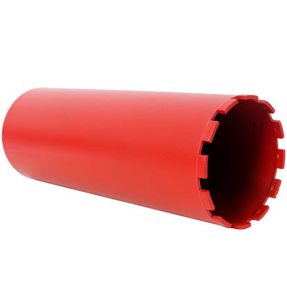 6 Inch Diamond Core Drill Bits,1-1/4"-7 Thread Diamond Core Bit for Cured Concrete with Rebar, Hard Masonry, Brick Block, Stucco, Stone,Flat image 5