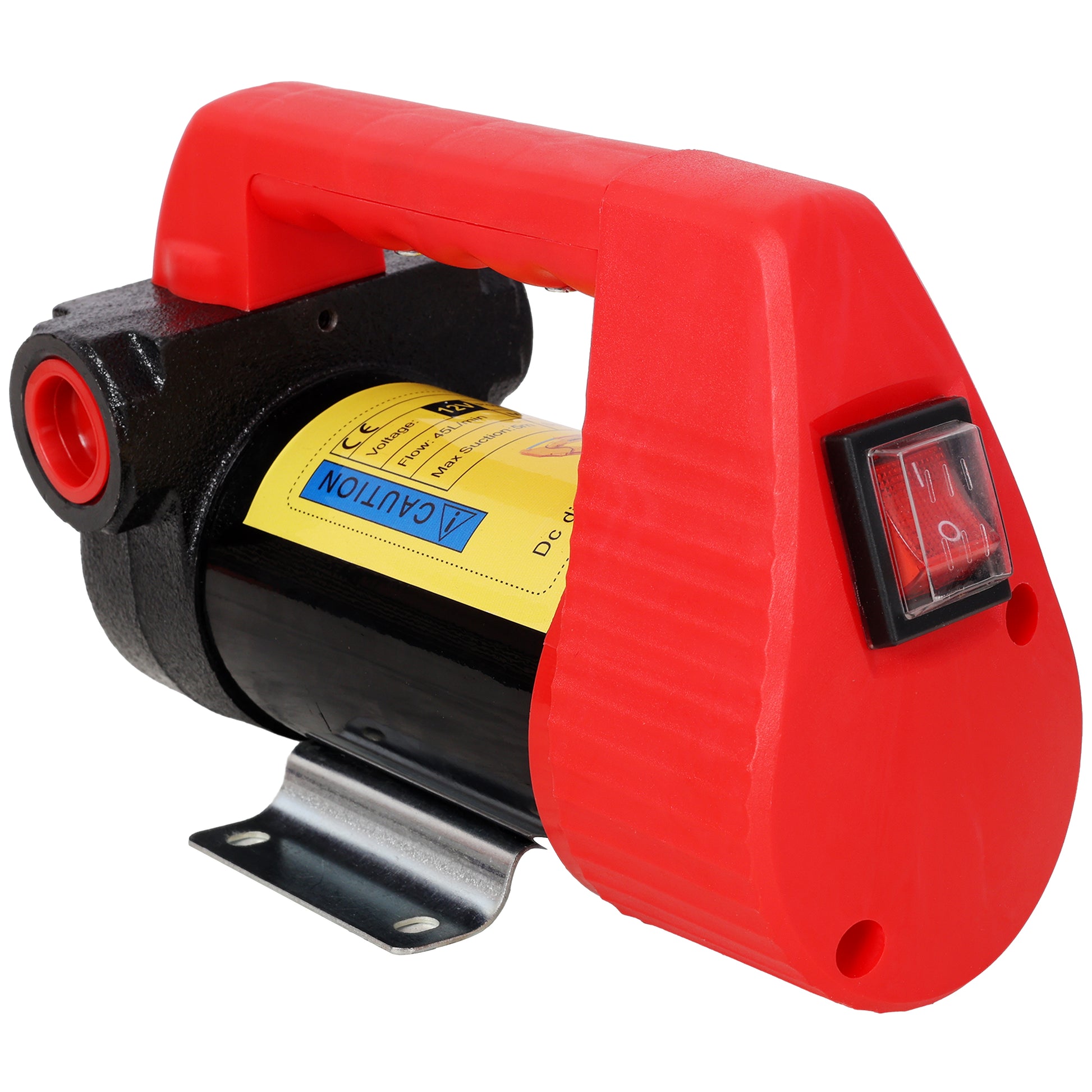 12V DC Portable Self-Priming Diesel Transfer Pump, Electric Fuel Extractor with Auto Shut-off Nozzle & Hose, Suitable for Diesel Kerosene Machinery Transformer Oil image 6