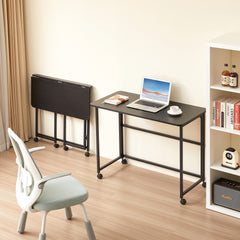 Compact Folding Desk - Space-Saving 31.5 Inches Computer Desk