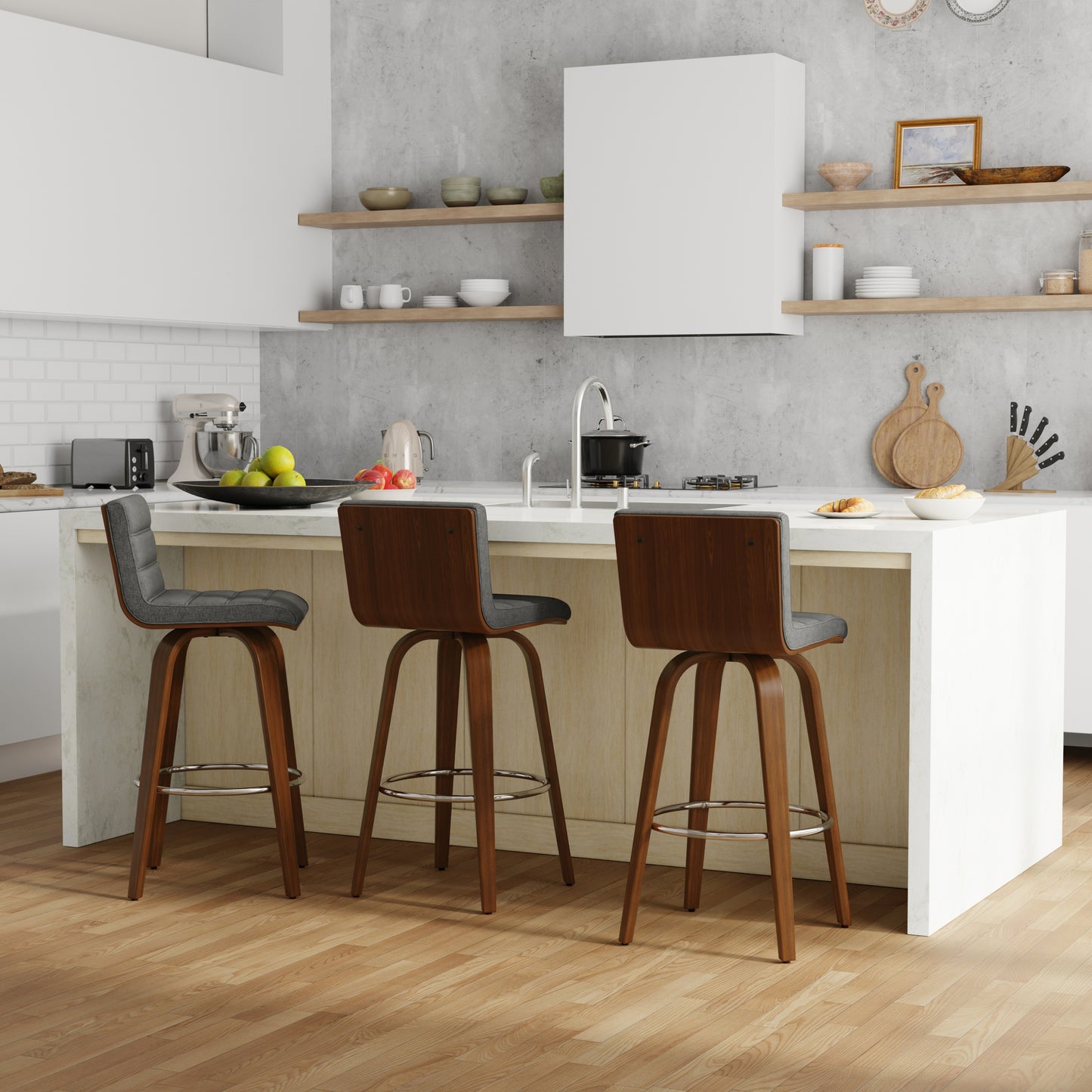 Roland Swivel Bar Stool image 1