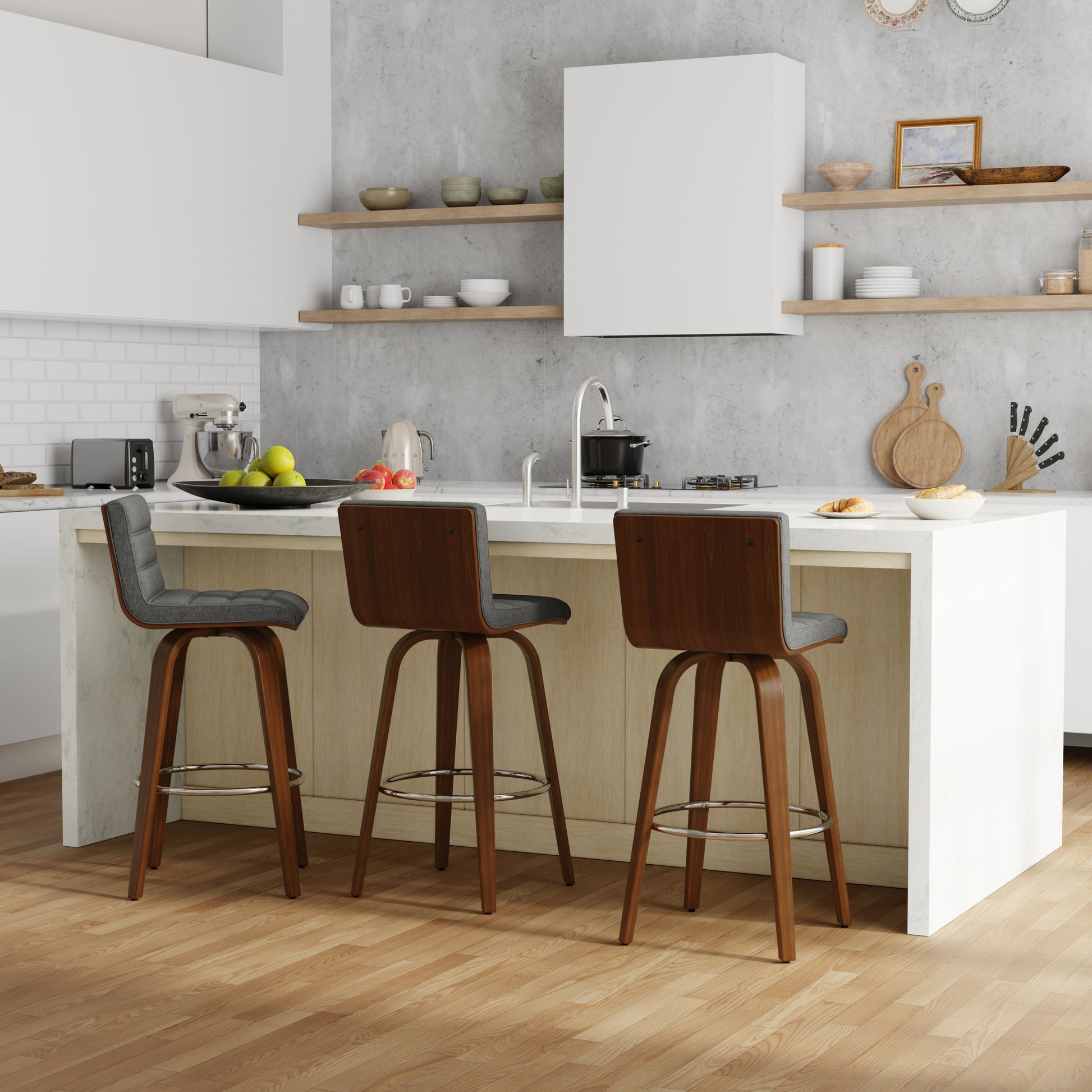 Roland Swivel Bar Stool image 1