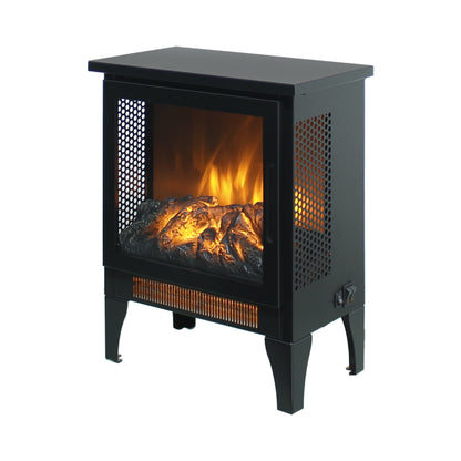 18 inch Freestanding Electric Fireplace Stove heater with 3D Flame effect image 5