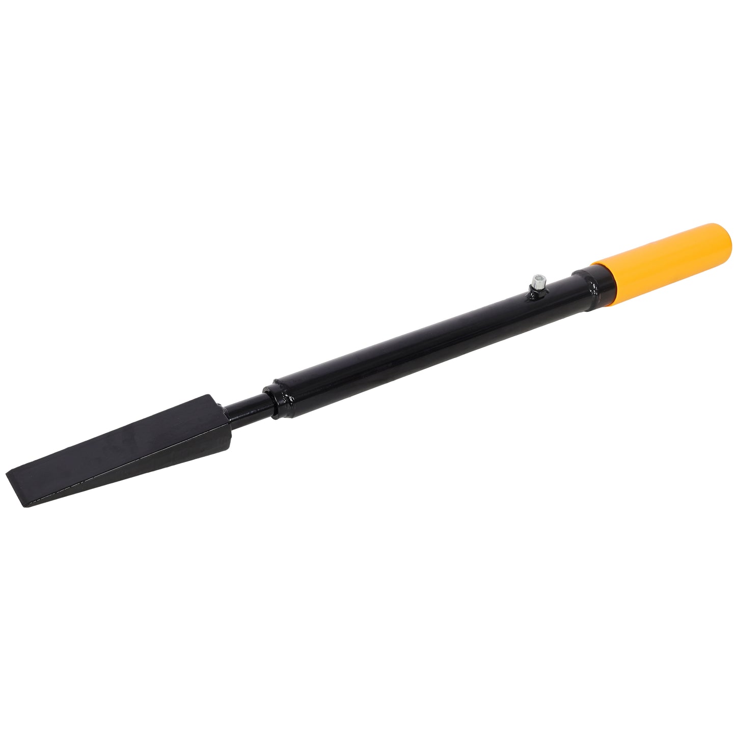 Manual Log Splitter Slide Hammer Log Splitter, Heavy Duty Hand Operated Wood Splitter, Black with Yellow Handle image 1