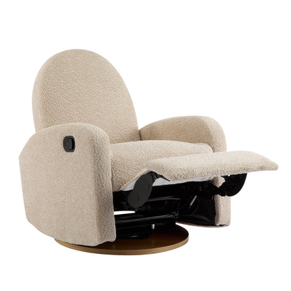 360 Swivel and Glider Recliner Chair-Almond image 7