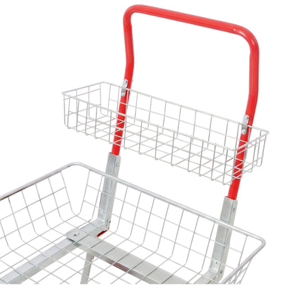 Garden Centre Trolley Heavy Duty Garden Utility Cart with Wheels, Rolling Storage Trolley for Outdoor Patio Yard Lawn and Gardening Tools image 8