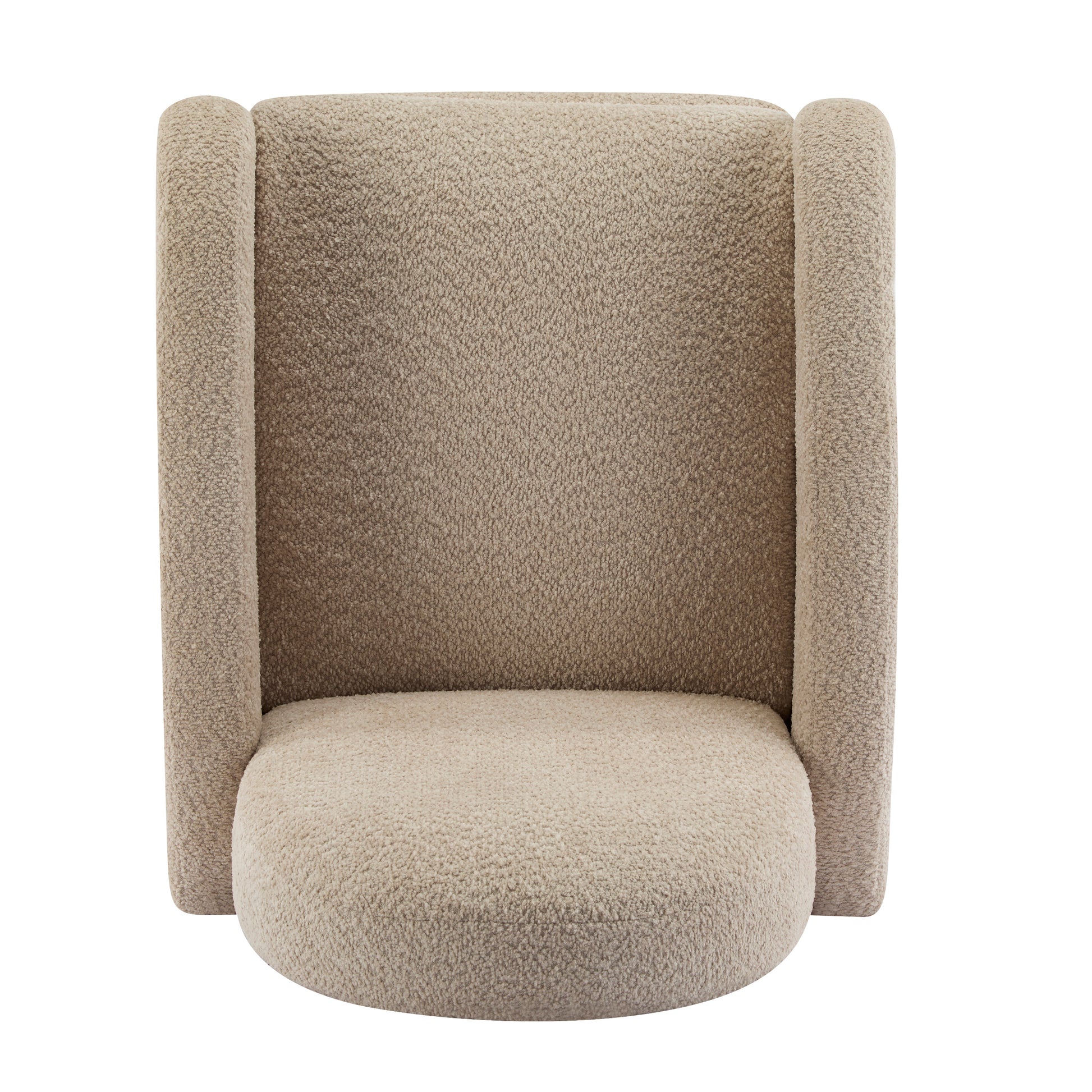 360 Swivel and Glider Recliner Chair-Almond image 3
