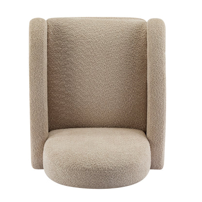 360 Swivel and Glider Recliner Chair-Almond image 3