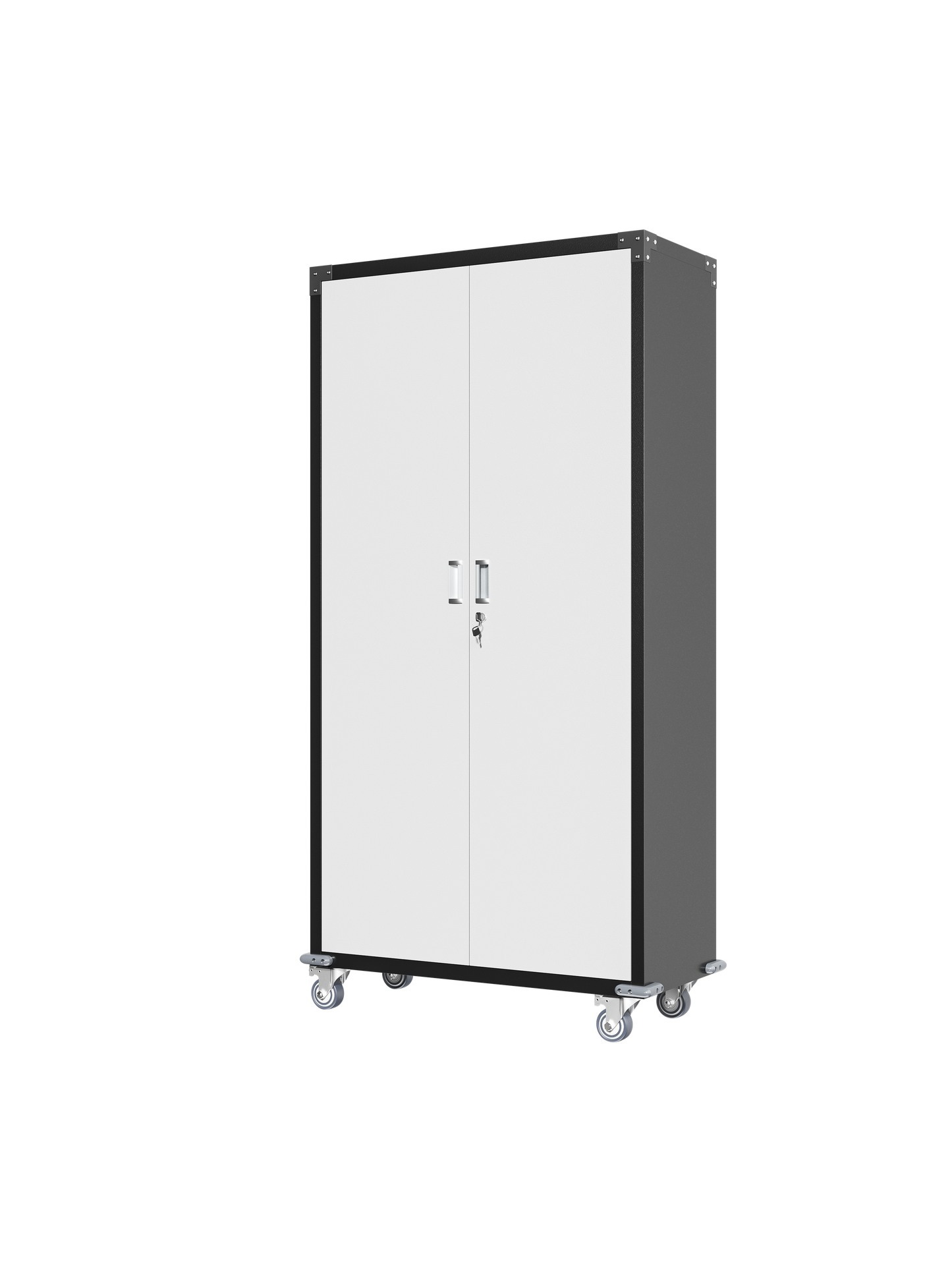 Garage Storage Cabinets with Locking Doors and 4 Adjustable Shelves image 8