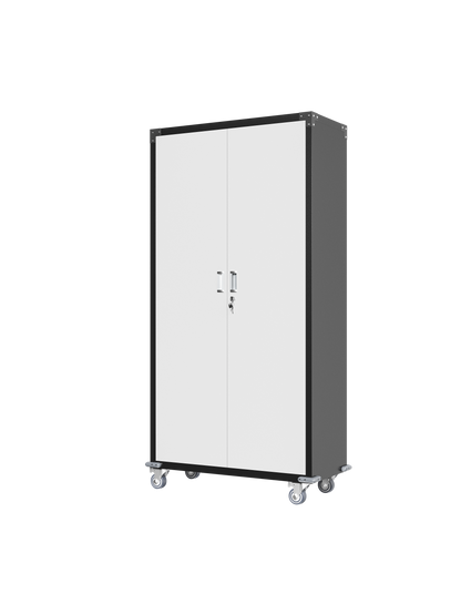 Garage Storage Cabinets with Locking Doors and 4 Adjustable Shelves image 8