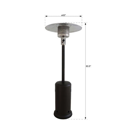 46000 BTU Standing Patio Heater(Black) image 7