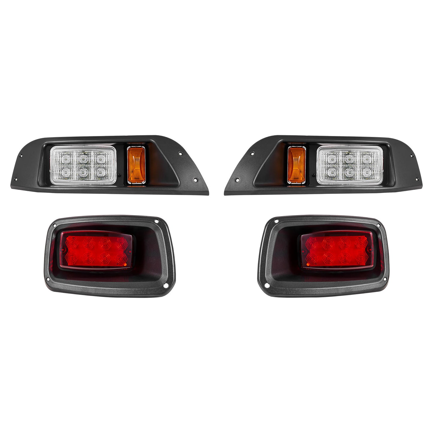 12V Golf Cart LED Headlight Tail Light Kit Legal Street For EZGO TXT 1996-2013 image 6