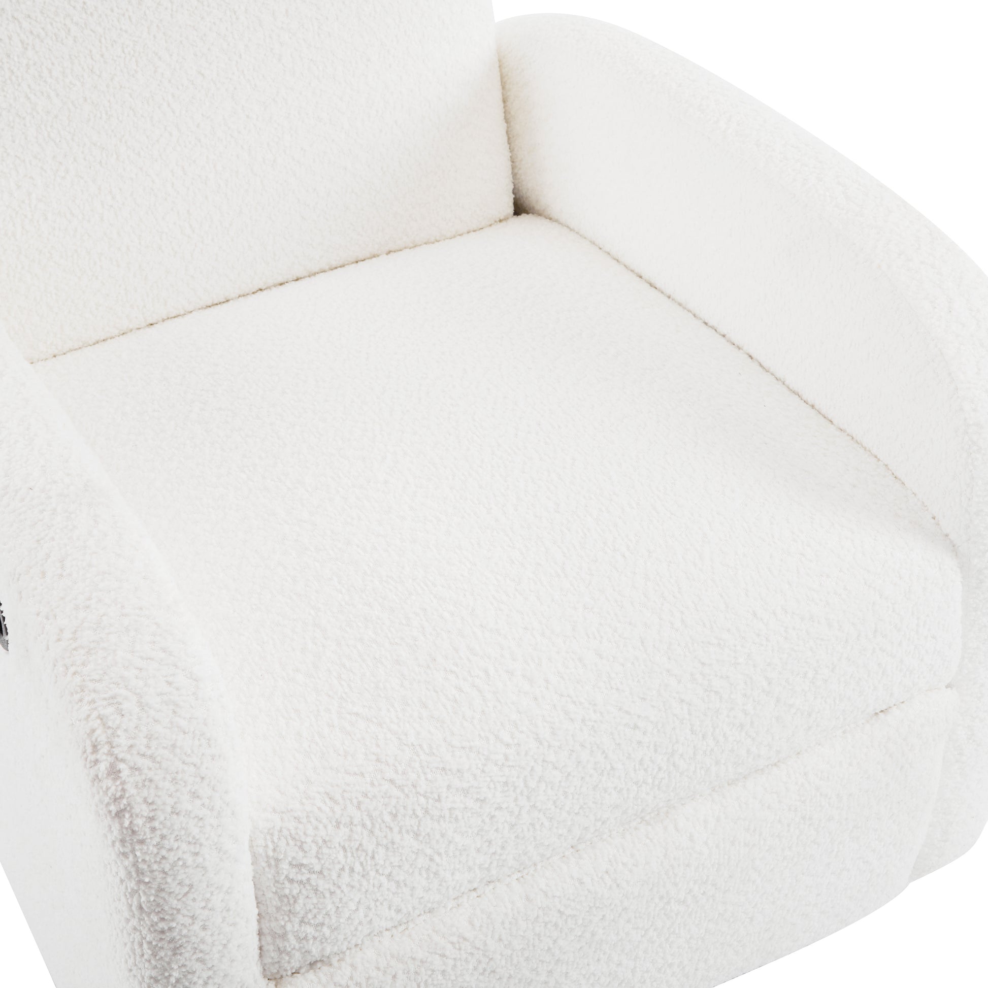 360 Swivel and Glider Recliner Chair-Beige image 11